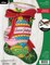 Bucilla Felt Stocking Applique Kit 18" Long-Season's Greetings